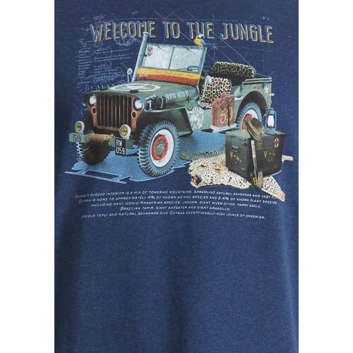 River Woods  Bruin / Roos heren (RIVER WOODS T.SHIRT - RM21S - C5000 UCLAML) - Di Classe (Sluis)