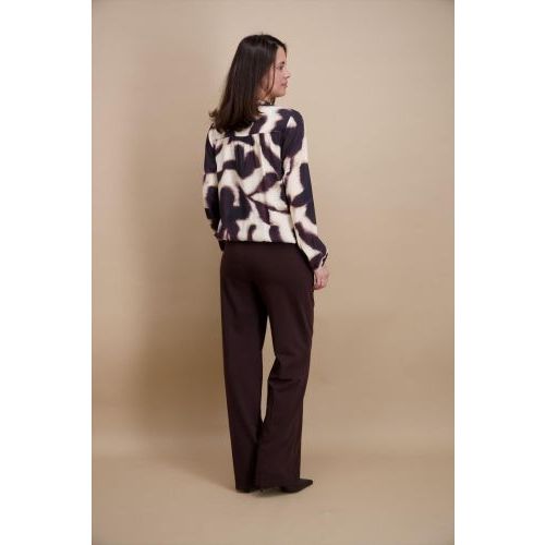 Signe Nature  Bordeaux dames (SIGNE NATURE BLOUSE - 840377 14) - Di Classe (Sluis)