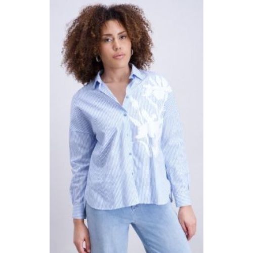 Signe Nature  Wit / Middenblauw