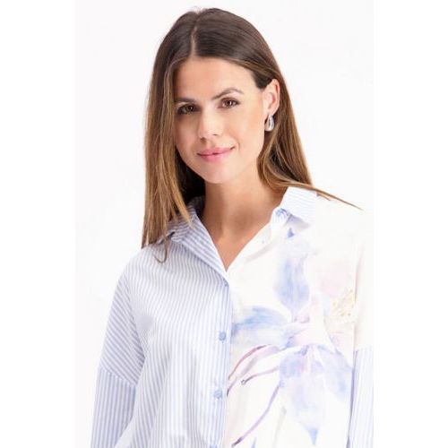 Signe Nature  Wit / Lichtblauw