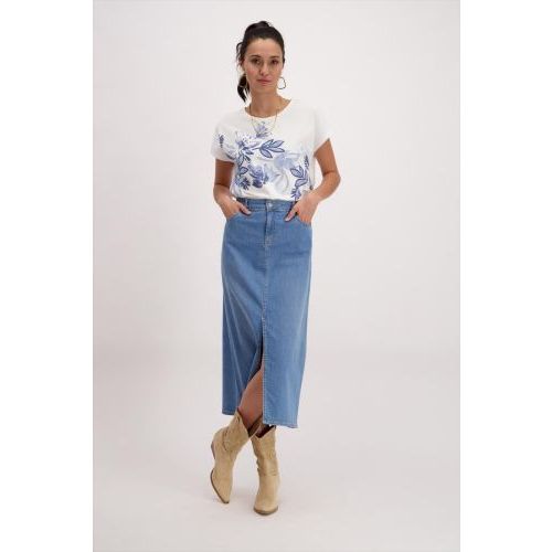 Signe Nature  Wit / Middenblauw