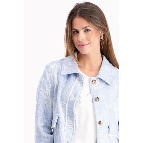 Signe Nature  Jeans-blauw dames (SIGNE NATURE VEST - 845085 6) - Di Classe (Sluis)