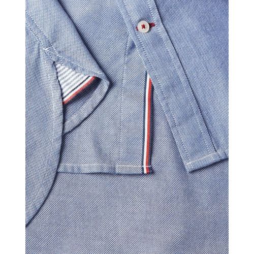 Tommy Hilfiger  Blauw heren (TOMMY HILFIGER HEMD - MW0MW 20744 C5K) - Di Classe (Sluis)