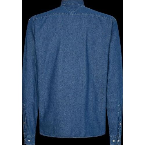 Tommy Hilfiger  Denim heren (TOMMY HILFIGER HEMD - MW0MW28313 1CW) - Di Classe (Sluis)