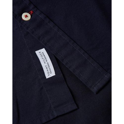 Tommy Hilfiger  Bruin / Roos heren (TOMMY HILFIGER HEMD - MW0MW 20529 DW5) - Di Classe (Sluis)