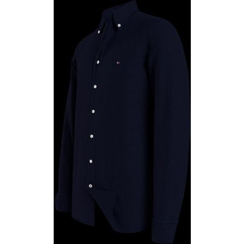 Tommy Hilfiger  Bruin / Roos heren (TOMMY HILFIGER HEMD - MW0MW23147 DW5) - Di Classe (Sluis)