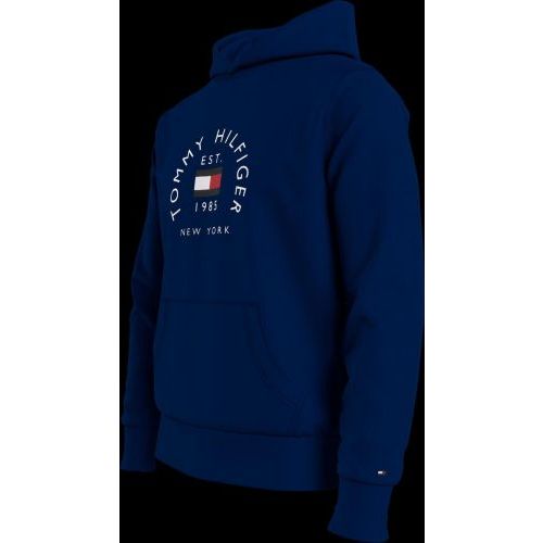 Tommy Hilfiger  Blauw heren (TOMMY HILFIGER HOODIE - MW0MW27842 DW5) - Di Classe (Sluis)