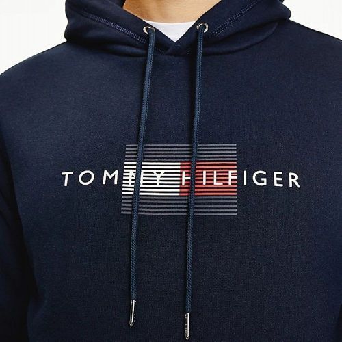 Tommy Hilfiger  Bruin / Roos heren (TOMMY HILFIGER HOODY - MW0MW 20952 DW5) - Di Classe (Sluis)