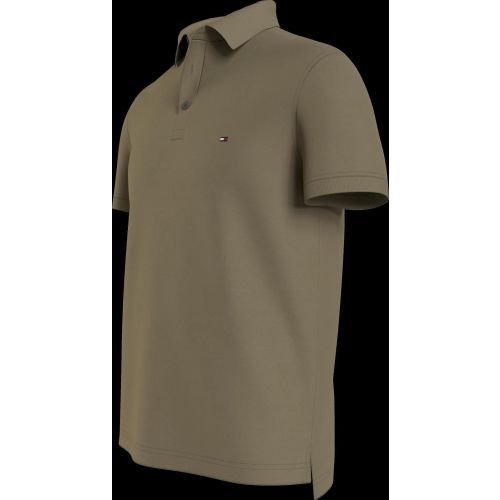 Tommy Hilfiger  Khaki / Beige heren (TOMMY HILFIGER POLO - MW0MW17771 GXR) - Di Classe (Sluis)
