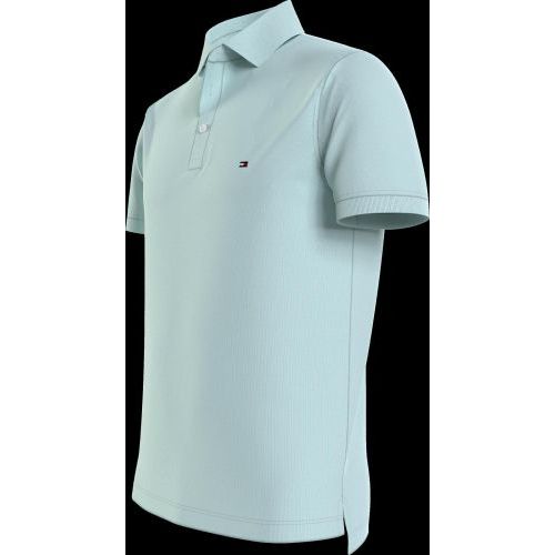 Tommy Hilfiger  Turquoise heren (TOMMY HILFIGER POLO - MW0MW 17771 L4T) - Di Classe (Sluis)