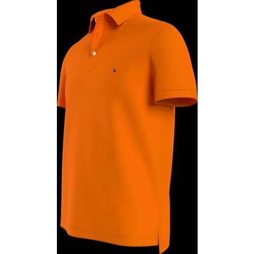 Tommy Hilfiger  Orange heren (TOMMY HILFIGER POLO - MW0MW17771 SGH ) - Di Classe (Sluis)