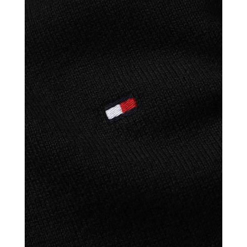 Tommy Hilfiger  Zwart / Cobalt heren (TOMMY HILFIGER PULL - MW0MW 11674 BDS) - Di Classe (Sluis)