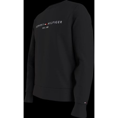 Tommy Hilfiger  Zwart / Cobalt heren (TOMMY HILFIGER SWEATER - MW0MW 11596 BDS) - Di Classe (Sluis)