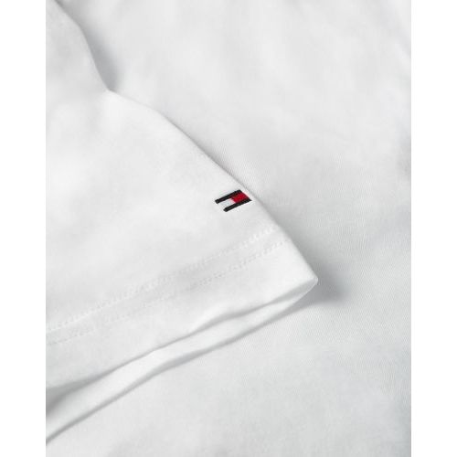 Tommy Hilfiger  Wit heren (TOMMY HILFIGER TEE - MW0MW24549 YBR) - Di Classe (Sluis)