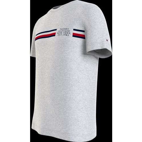 Tommy Hilfiger  Grijs heren (TOMMY HILFIGER T.SHIRT - MW0MW 16592 P91) - Di Classe (Sluis)