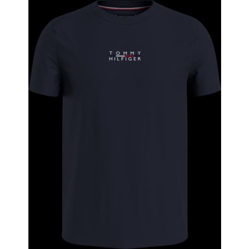 Tommy Hilfiger  Bruin / Roos heren (TOMMY HILFIGER TSHIRT - MW0MW24547 DW5) - Di Classe (Sluis)