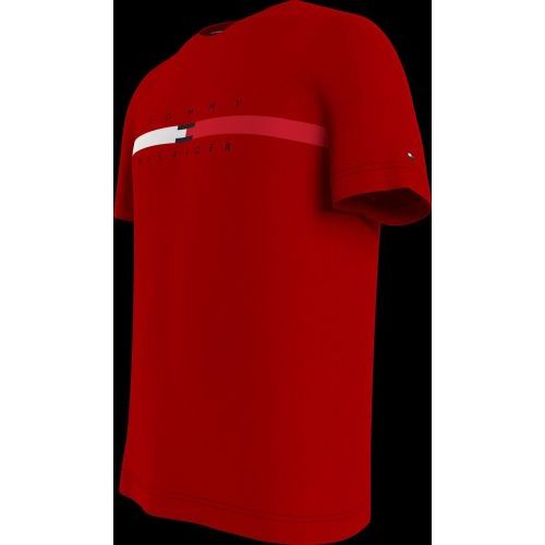 Tommy Hilfiger  Red heren (TOMMY HILFIGER T-SHIRT - MW0MW 16572 XLG) - Di Classe (Sluis)