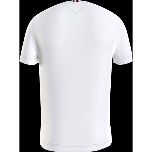 Tommy Hilfiger  Wit heren (TOMMY HILFIGER T.SHIRT - MW0MW 17676 YBR) - Di Classe (Sluis)