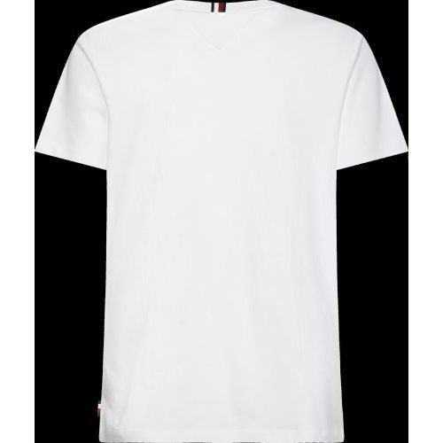 Tommy Hilfiger  Wit heren (TOMMY HILFIGER TSHIRT - MW0MW24556 YBR) - Di Classe (Sluis)