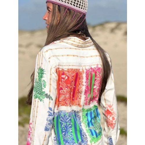 Vilagallo  Multi dames (VILAGALLO SHIRT - 33647 MULTI) - Di Classe (Sluis)