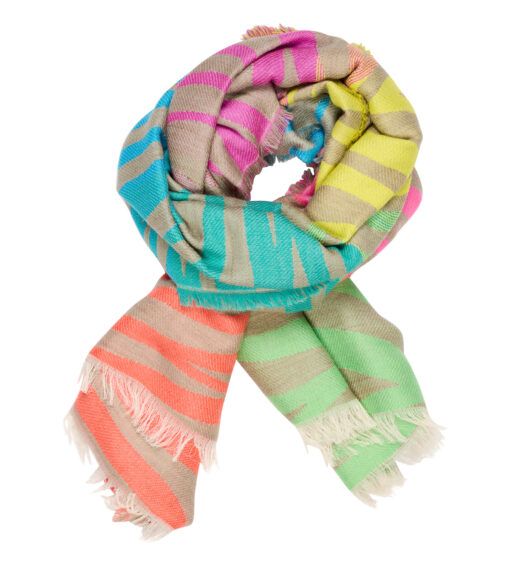 Les Cordes  Multicolor dames (LES CORDES SJAAL - LCSCARVES199 MULTI) - Di Classe (Sluis)