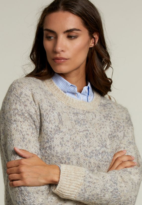 River Woods dames (RIVER WOODS PULL - RL22W - C9007 BE) - Di Classe (Sluis)